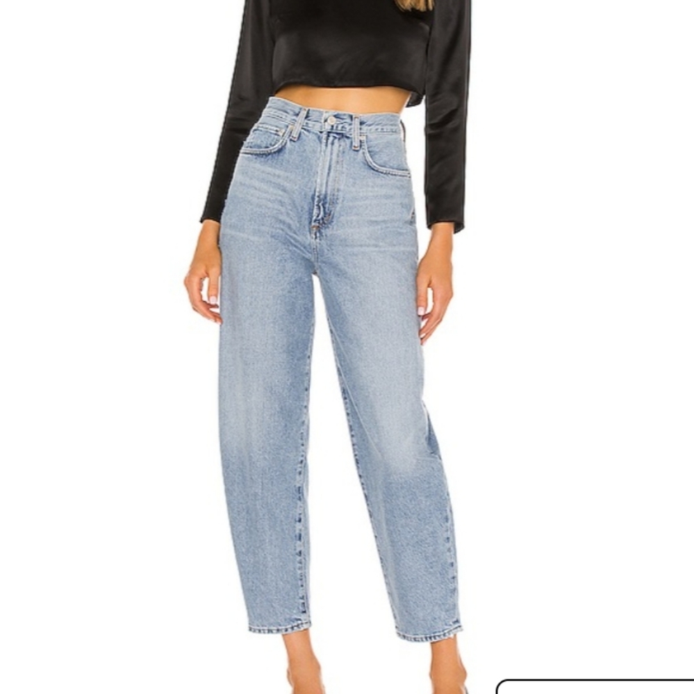 Agolde Balloon Jeans Ultra High Rise Tapered